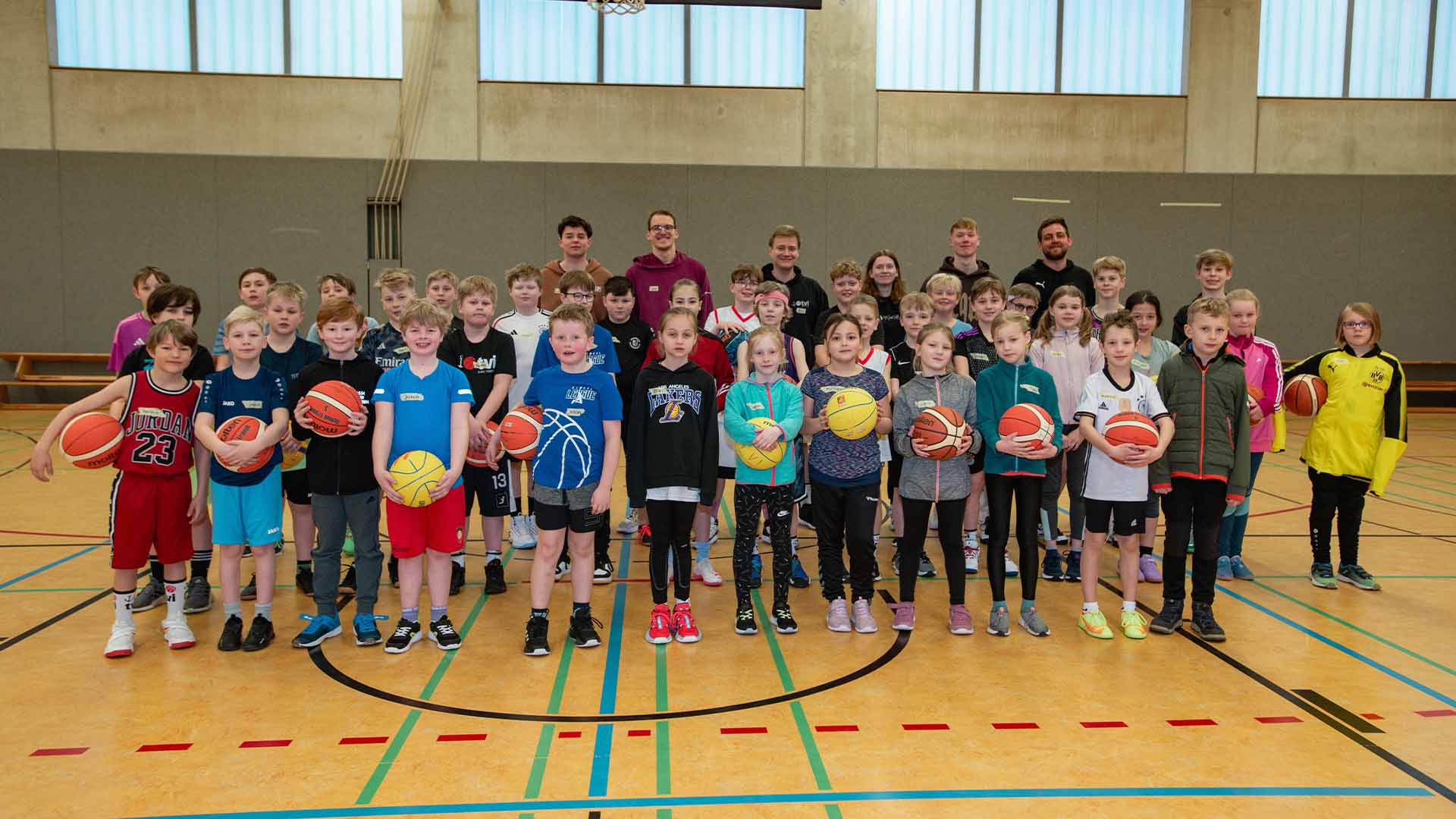 TVI veranstaltet Ostercamp für Mini-Basketballer