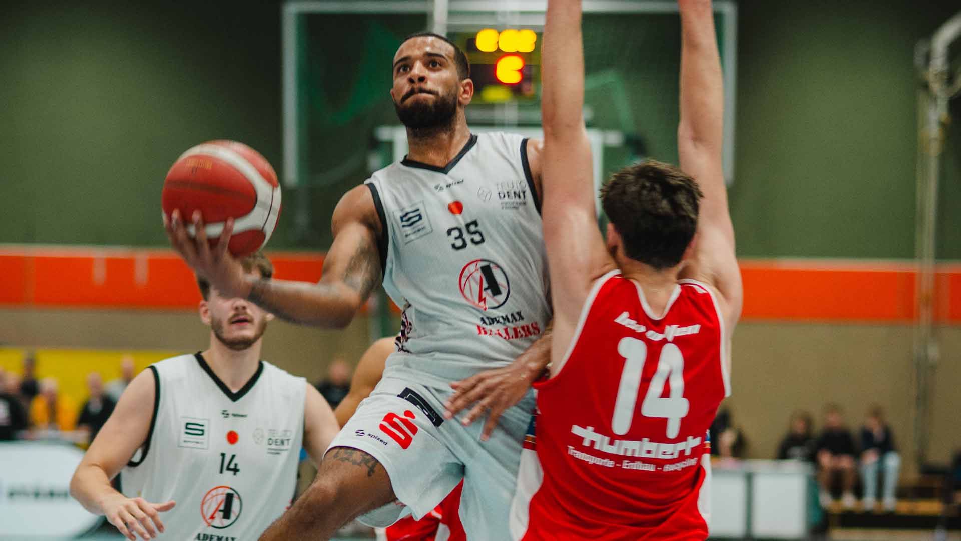 Ademax Ballers behalten in irrer Schlussphase die Oberhand – 70:68 gegen Wulfen